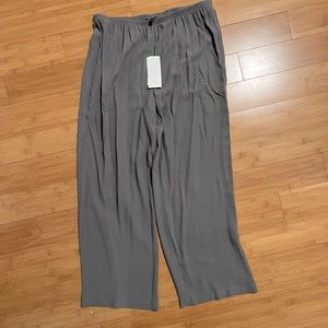 Eileen Fisher nwt silk georgette crepe pants